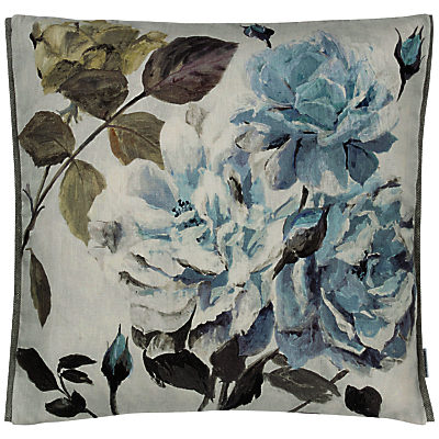 Designers Guild Couture Rose Cushion Graphite